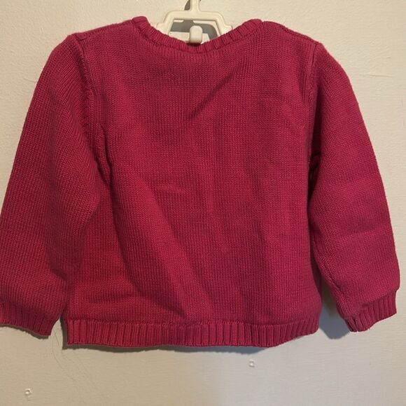 Pink Button Cardigan 2T - Picture 3 of 3